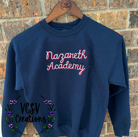 NA Jets shadow embroidery