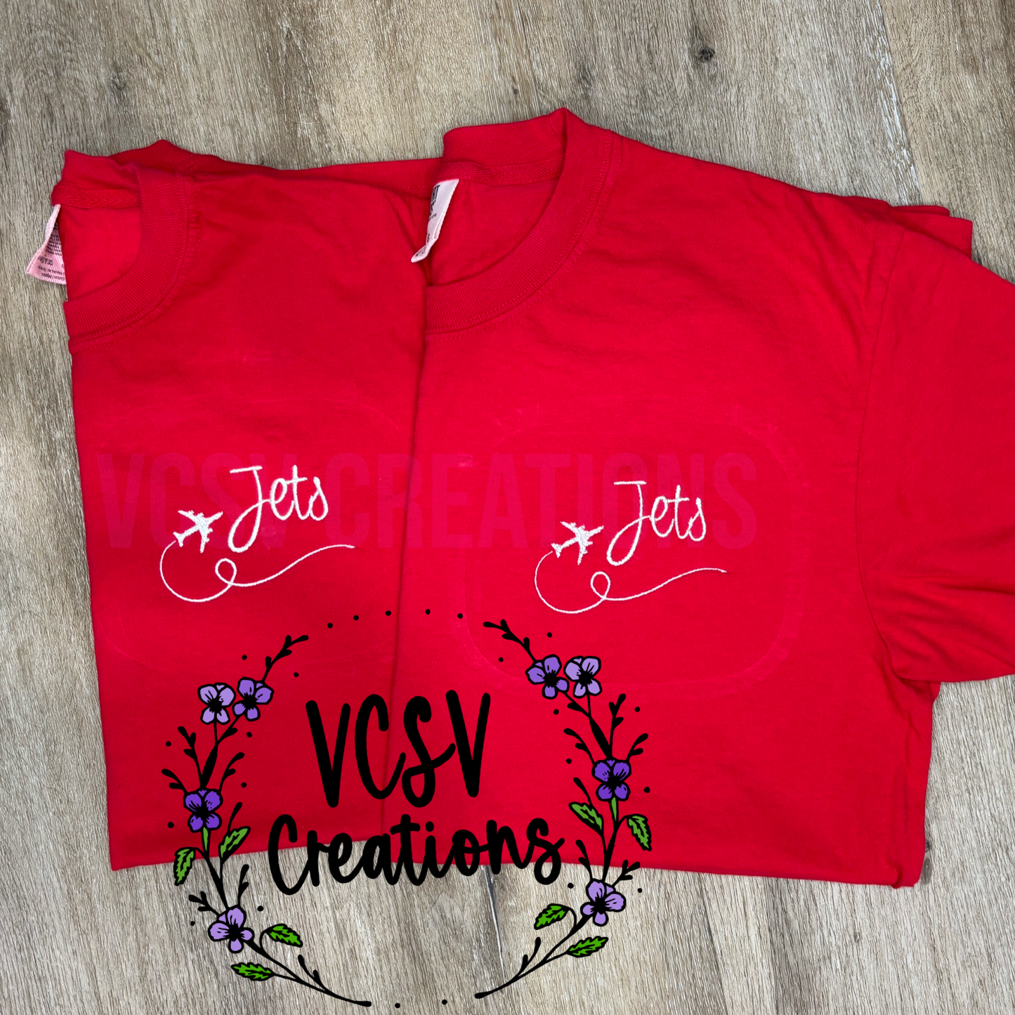 Jets design Embroidery