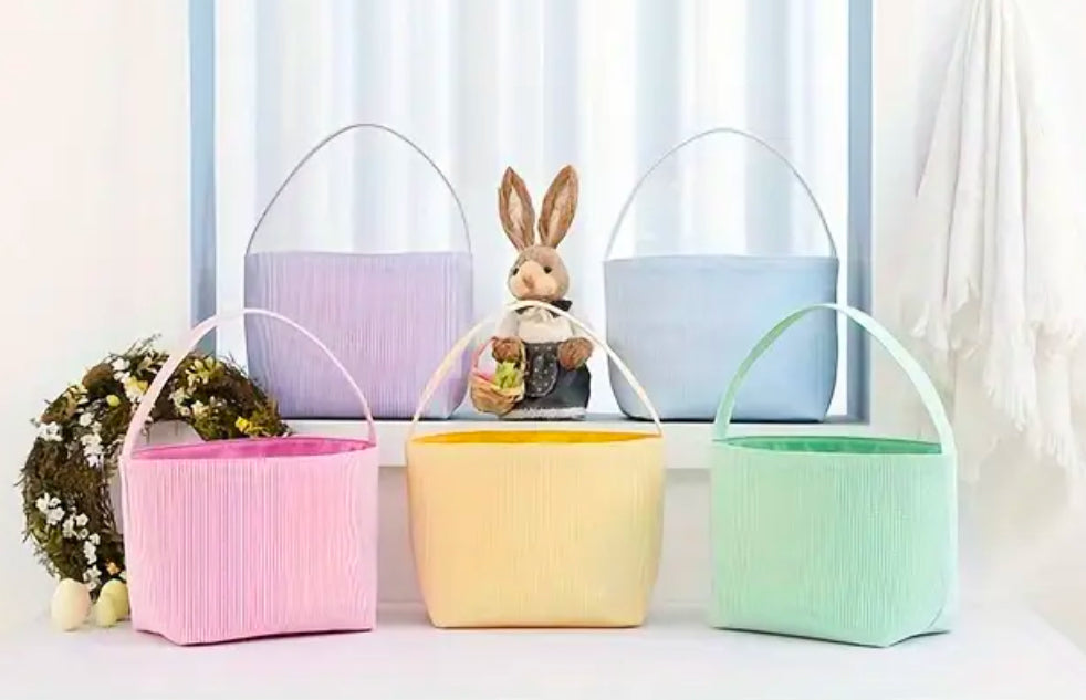 Embroidered Easter Basket
