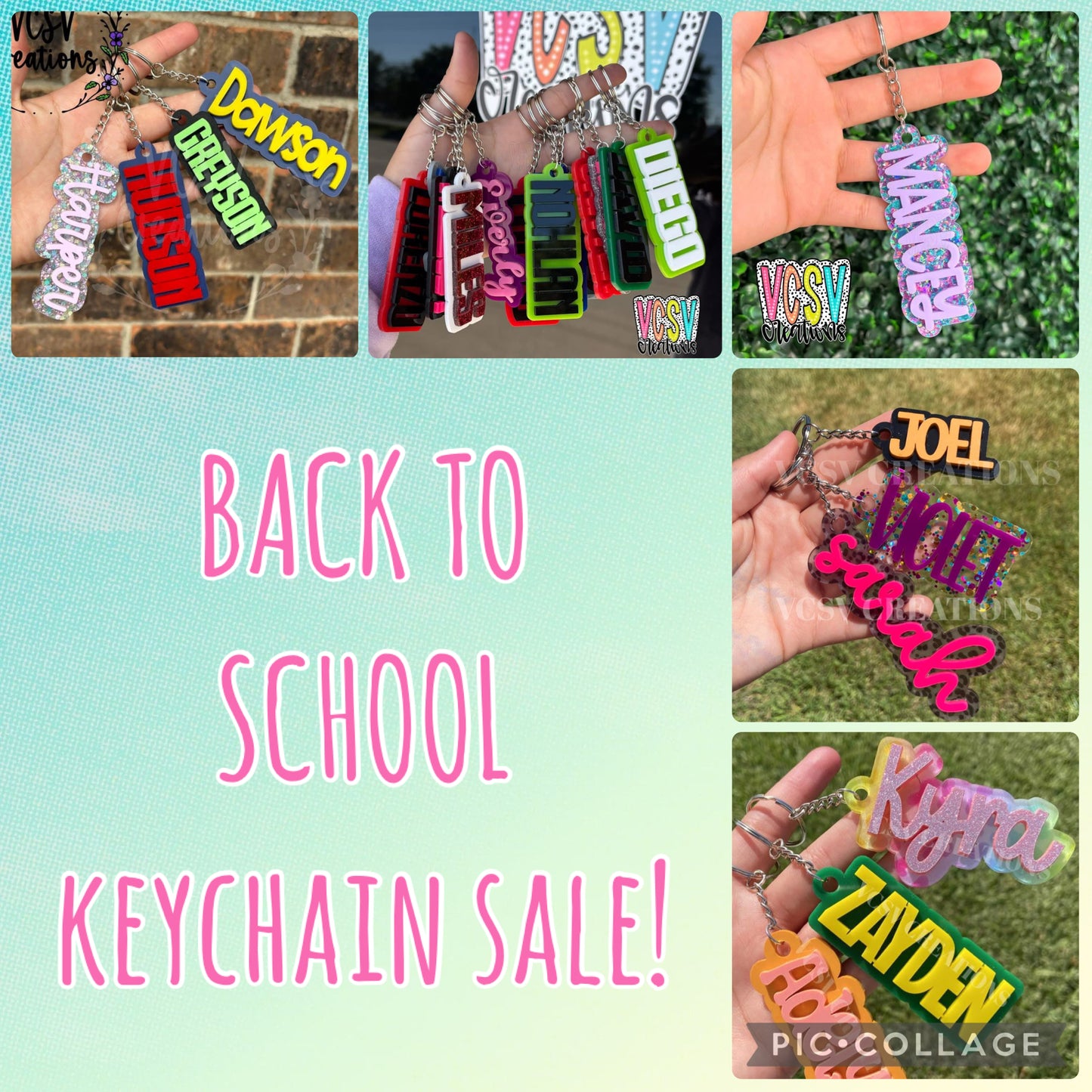 Back to school Keychain Sale!