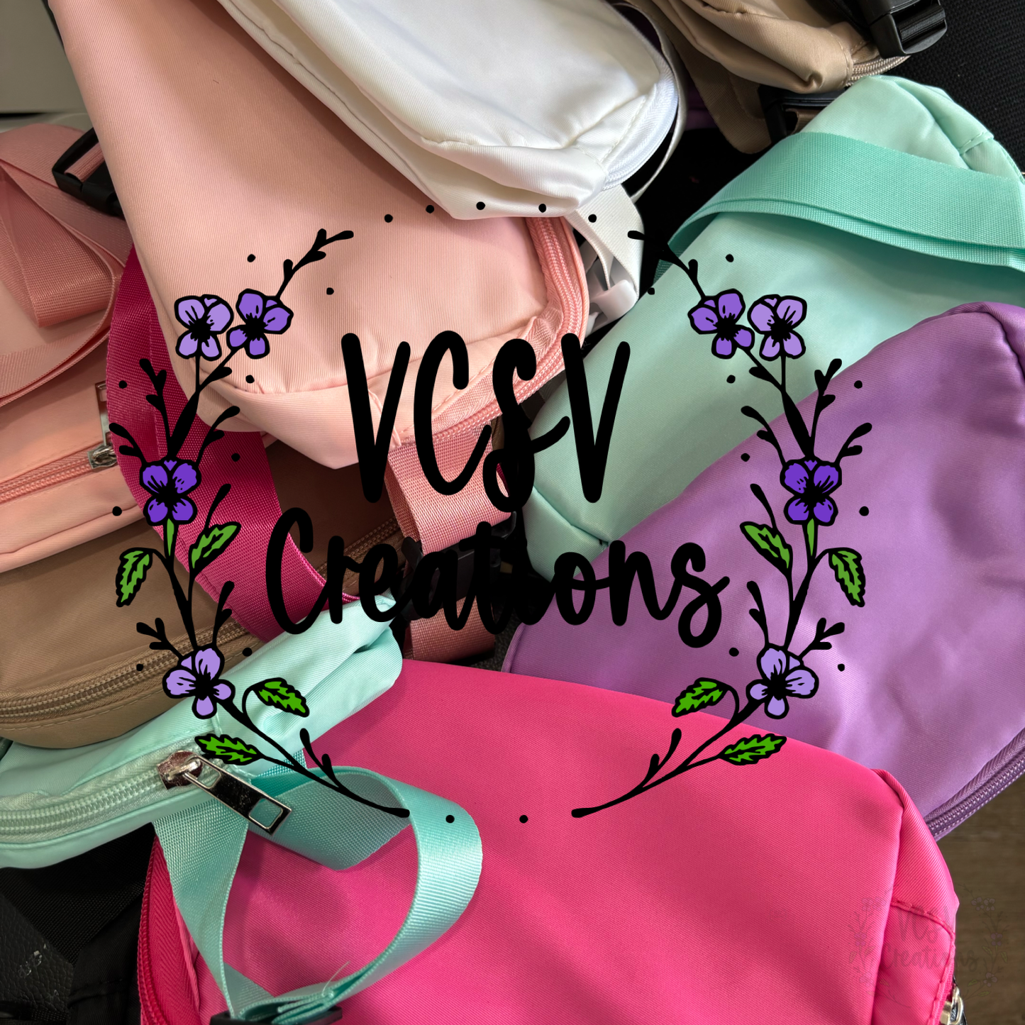 Embroidered Belt Bags