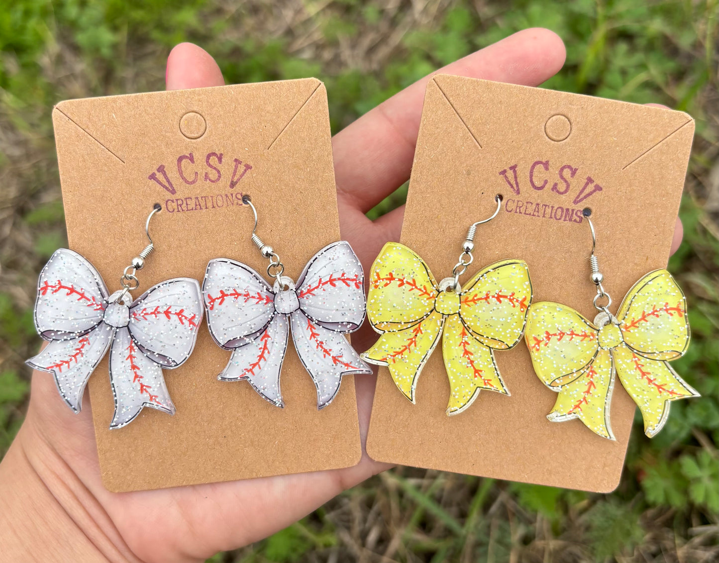 Bow Sports Earrings