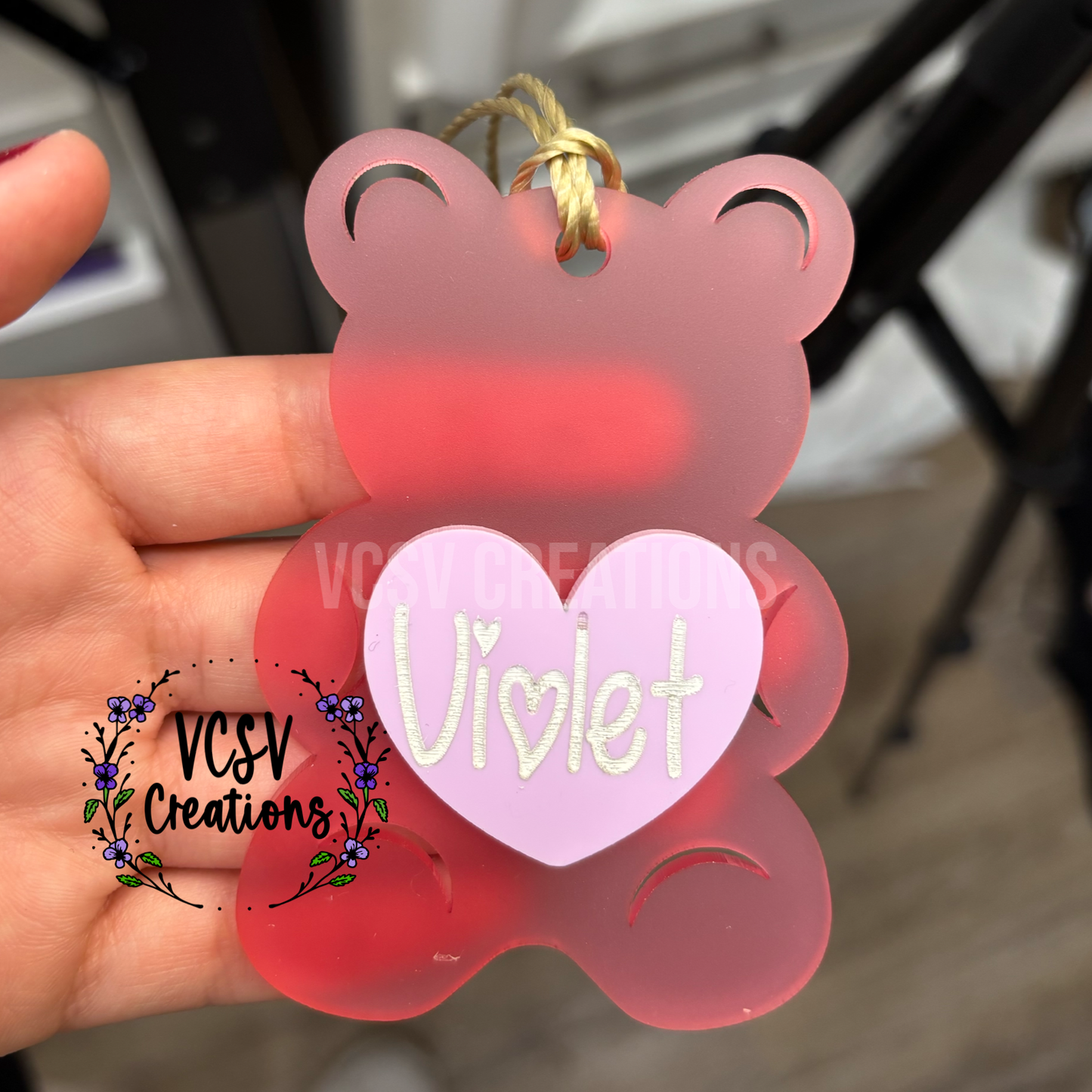 Gummy Bear Basket Tag