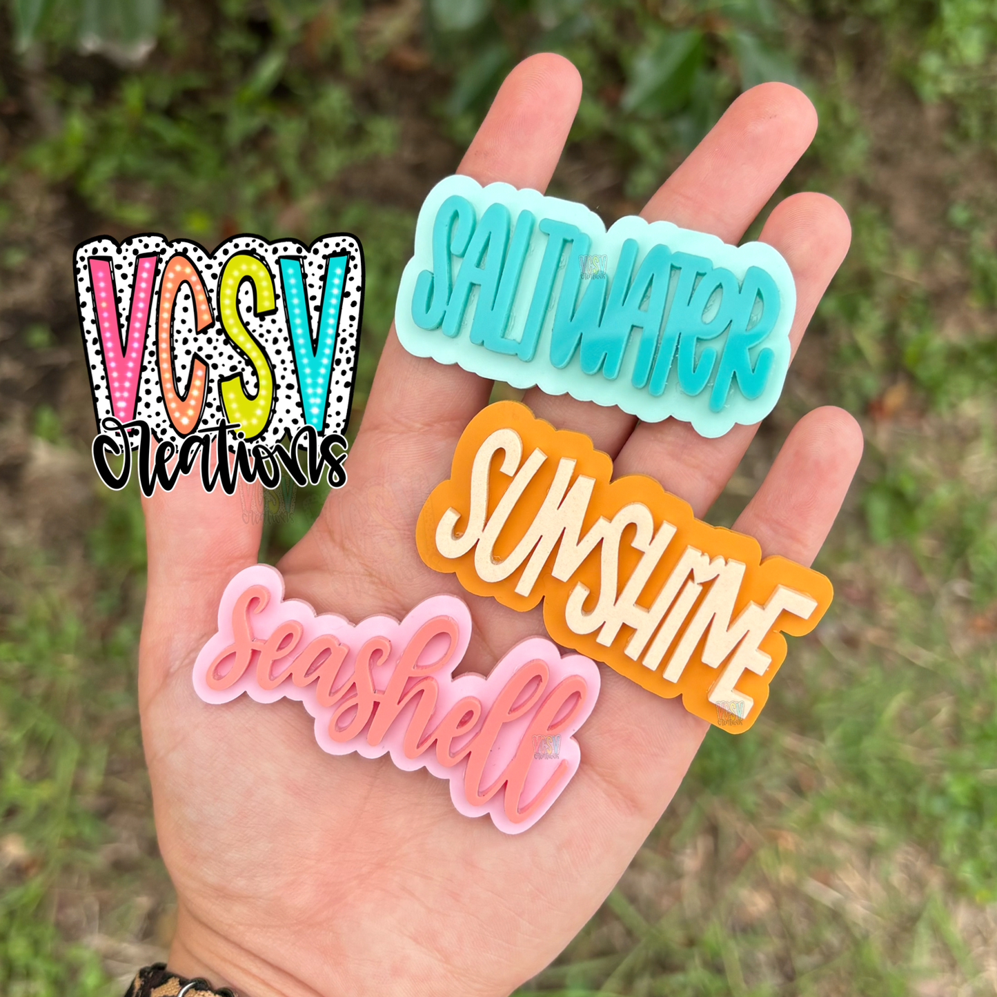 Saltwater Hair Clip set