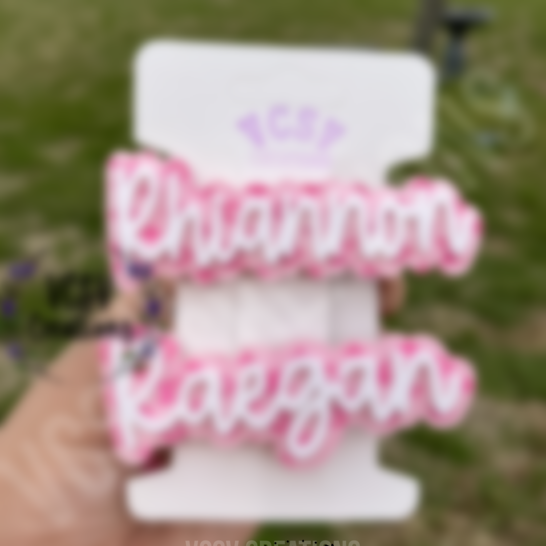 Boujee Barbie Hair clipđź’• (single clip)