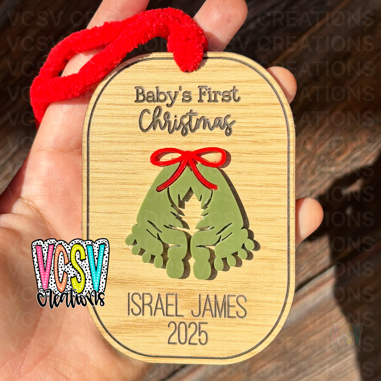 Baby’s First Christmas Ornament