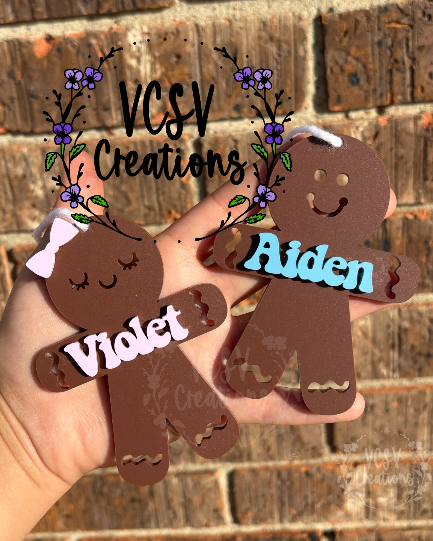 Gingerbread Man Ornament
