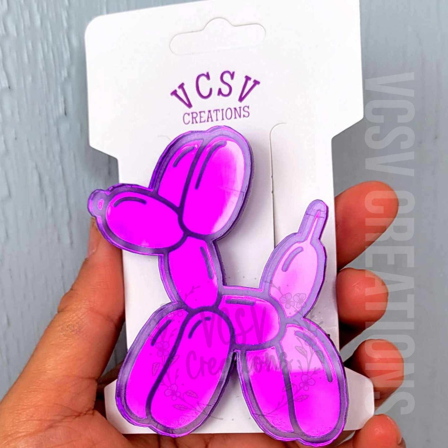 Balloon Dog Clip