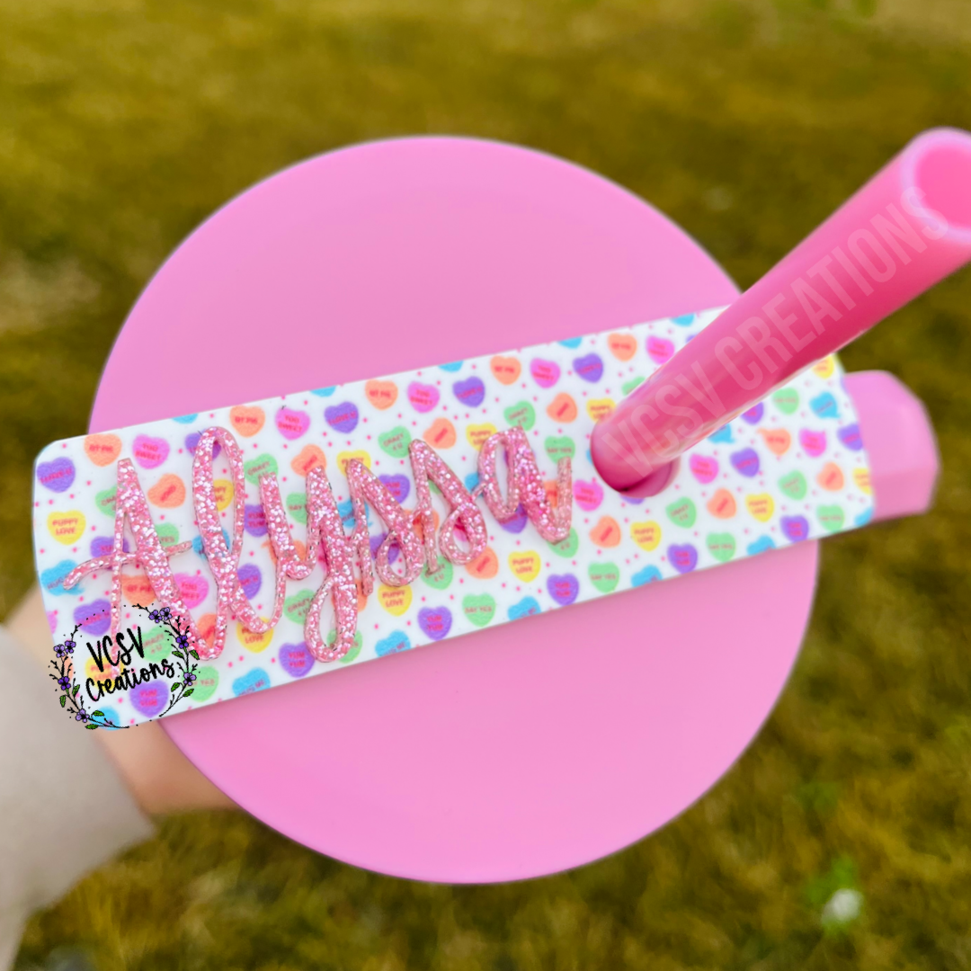 Candy Hearts Topper