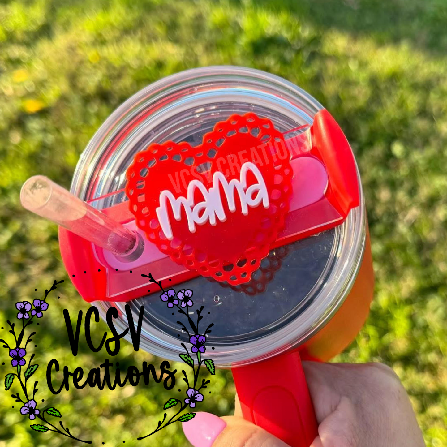 Cut out Heart topper