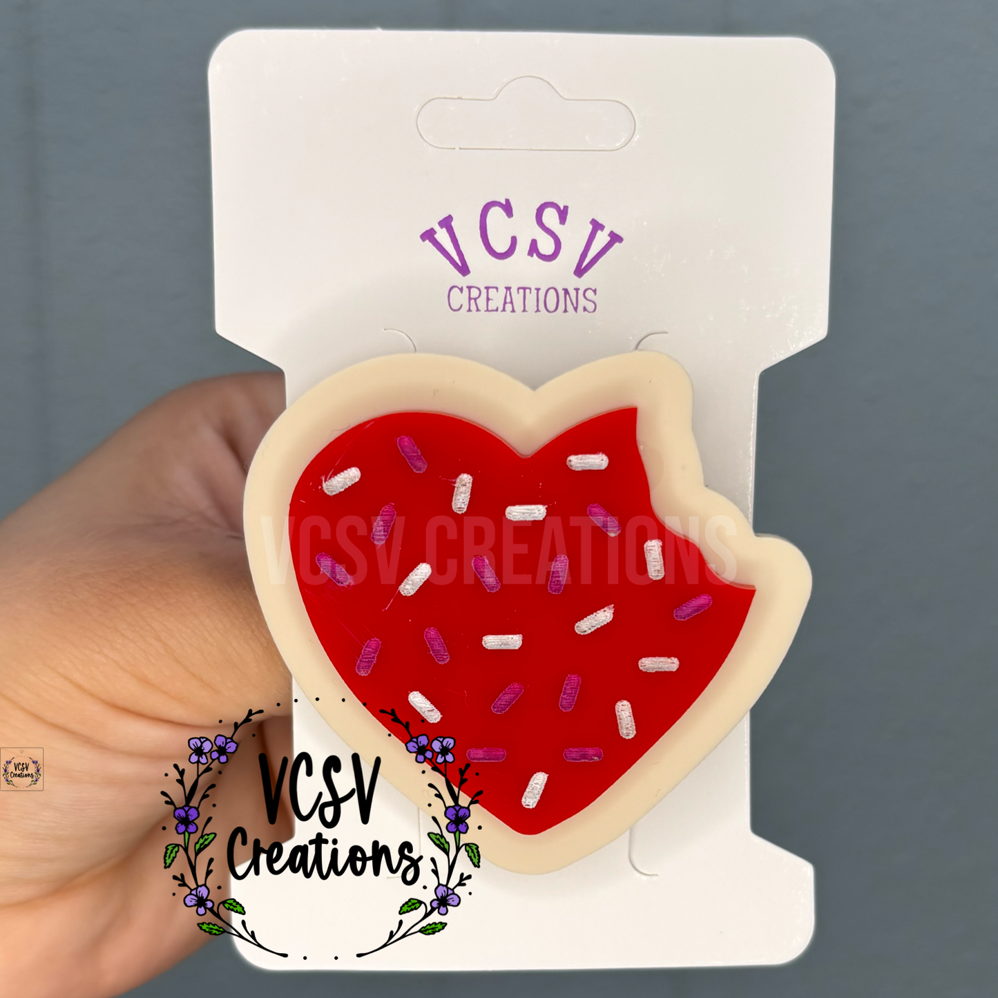 Valentines Cookie Clip