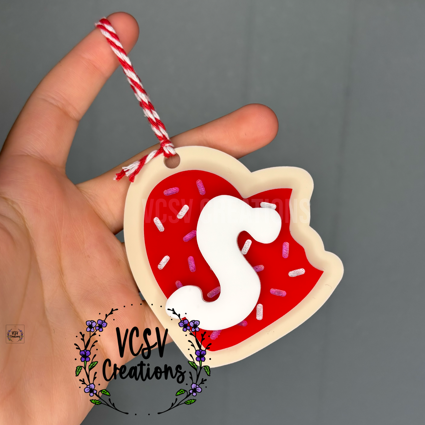 Valentines Cookie Basket Tag