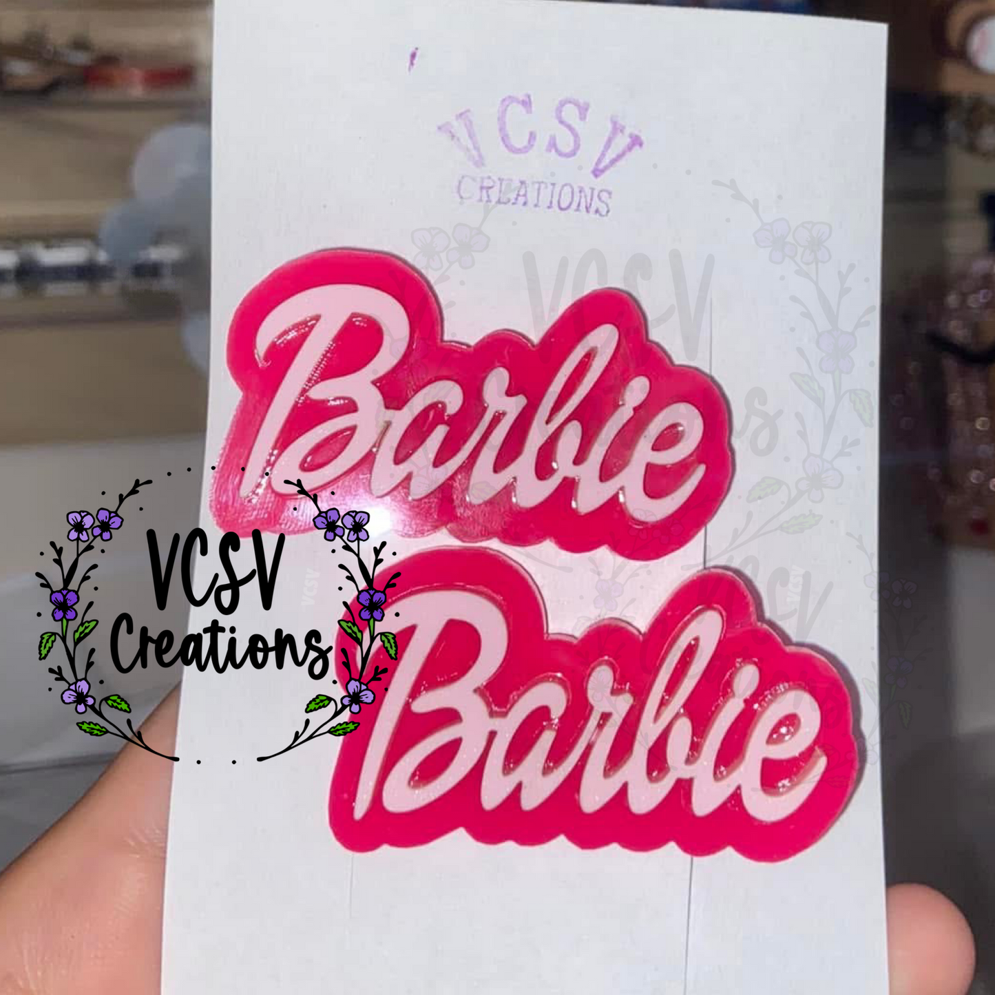 Barbie clip (sold individually)