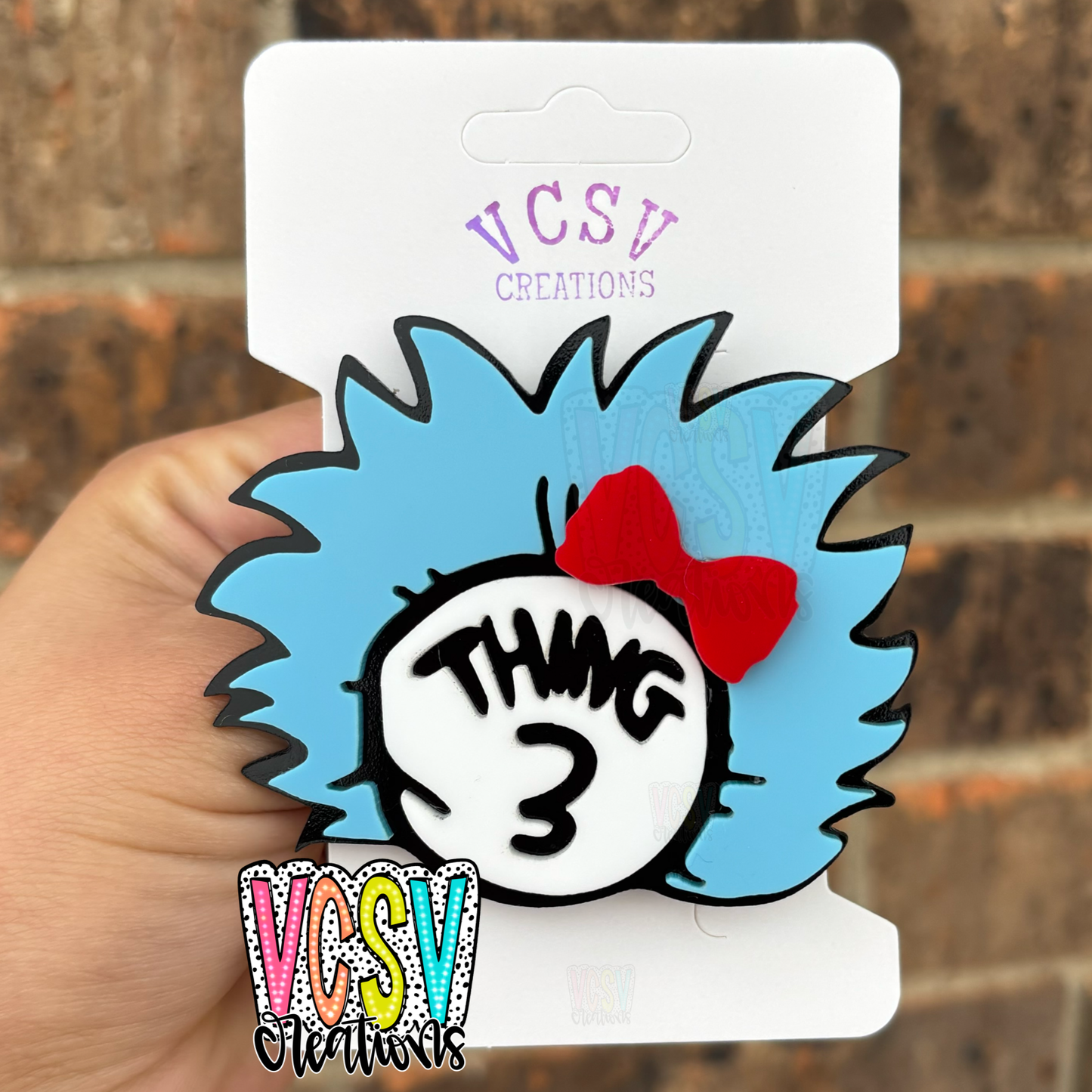 “Thing” hair clip