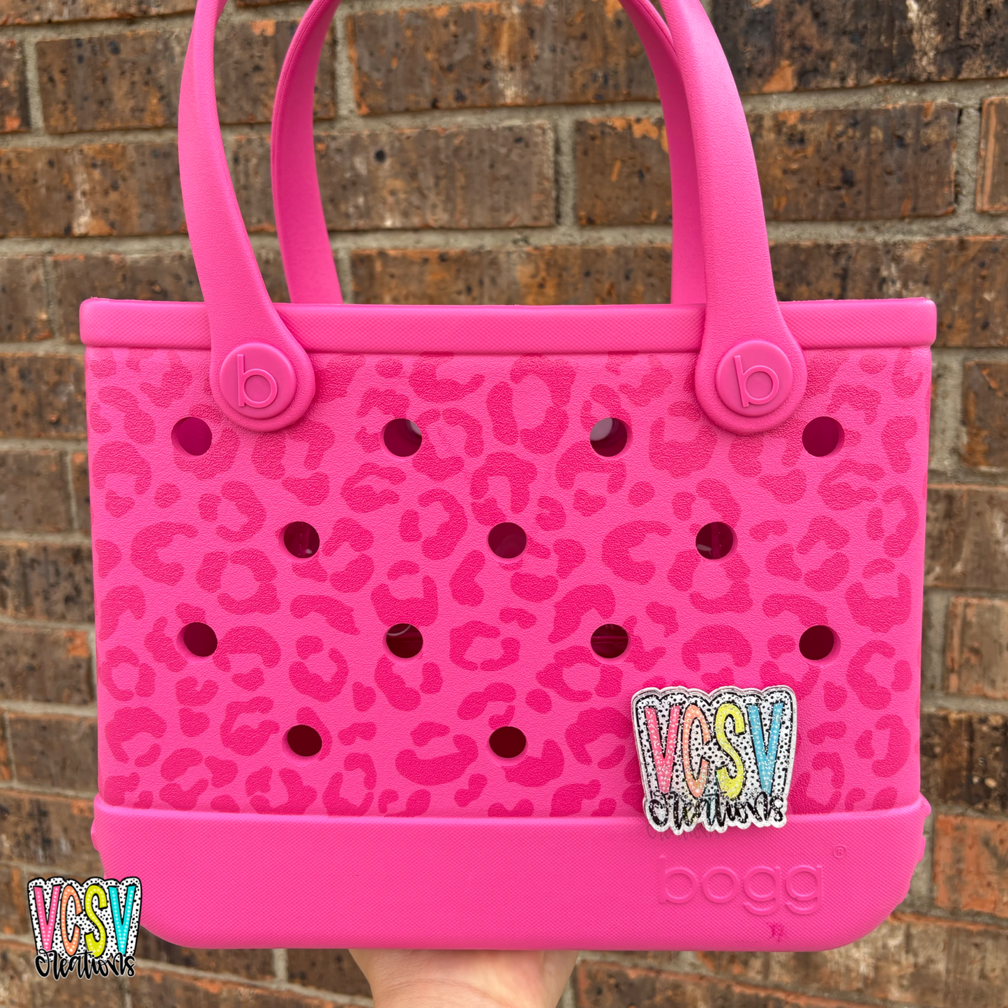 Logo Bogg Bag charm