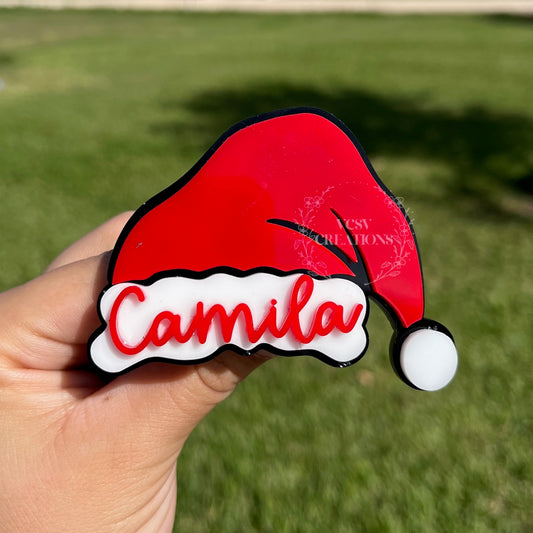 Santa Hat Clip