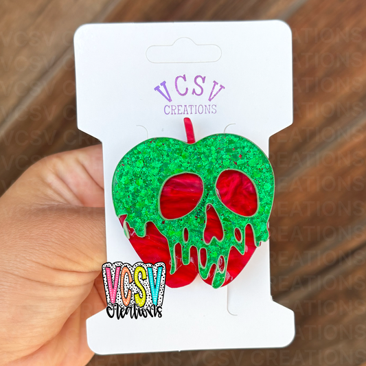 Poison apple Hair Clip
