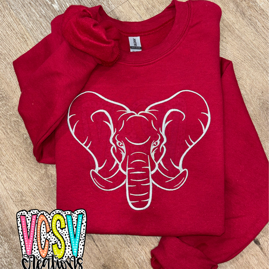 Vintage Elephant Sweater