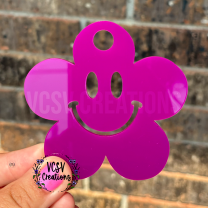 Smiley Flower Topper