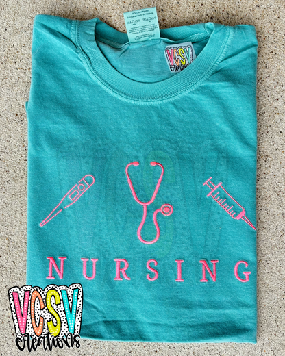 Nursing embroidery