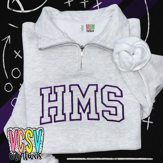 HMS quarter zip