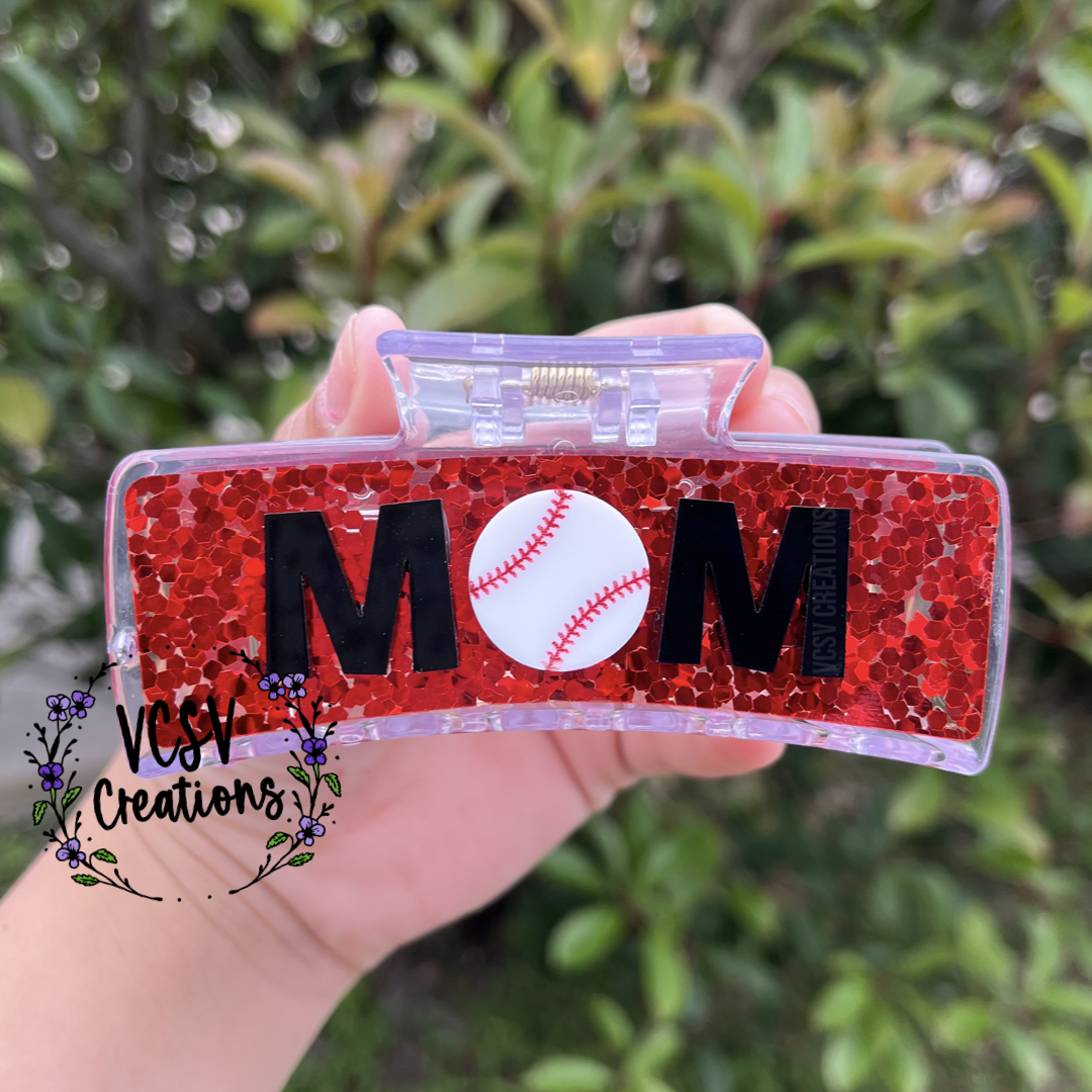 Sport Mom Claw Clip