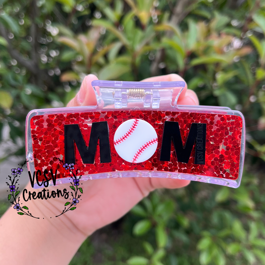 Sport Mom Claw Clip