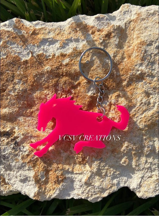 Bronco Keychain