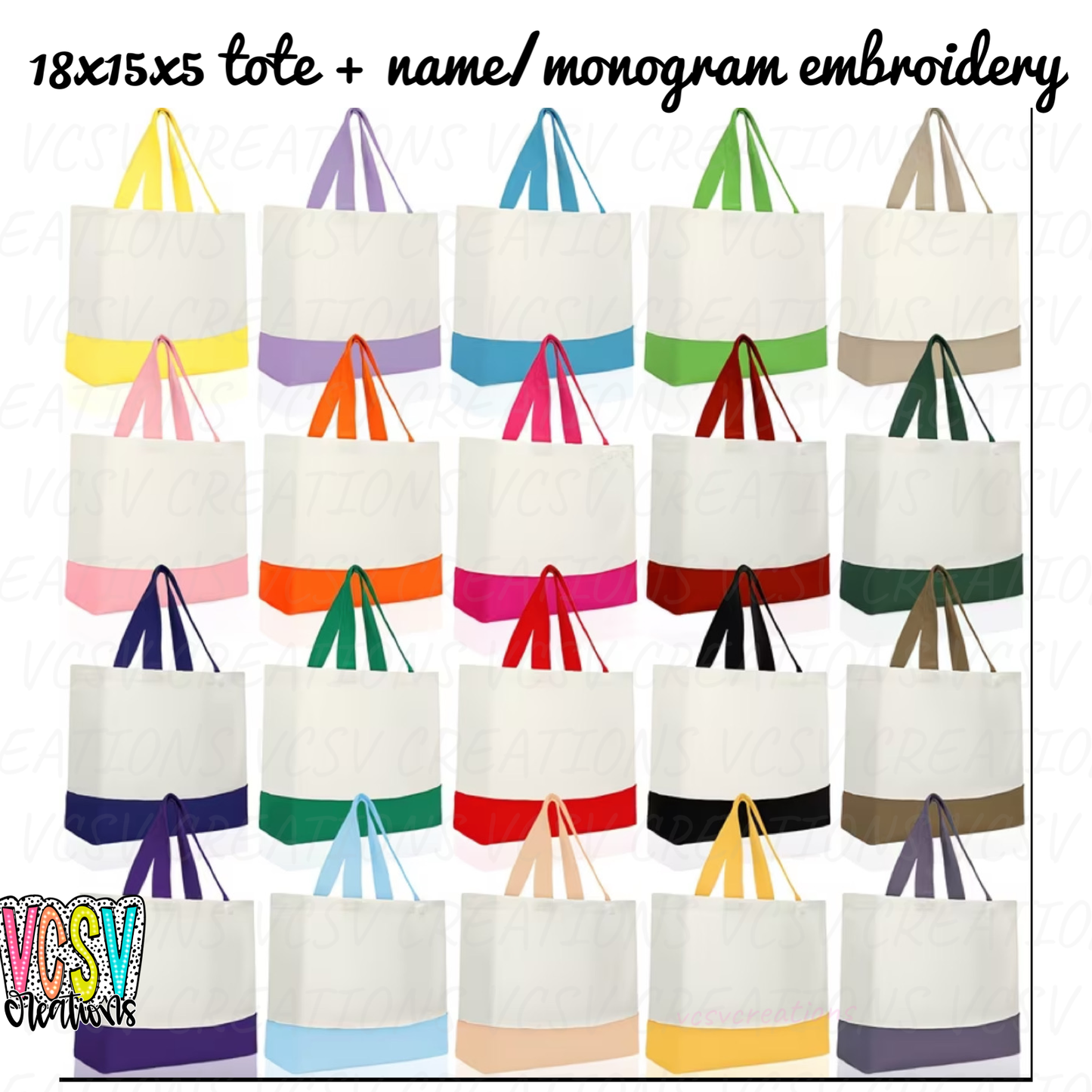 Tote without pocket