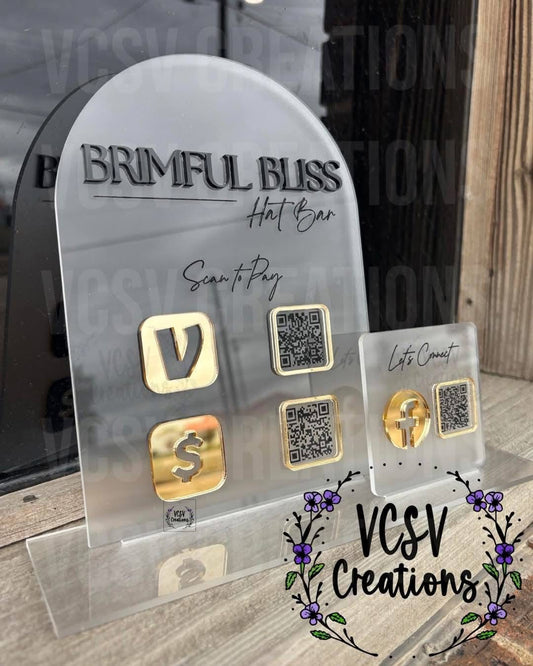 Scan To Pay + get social