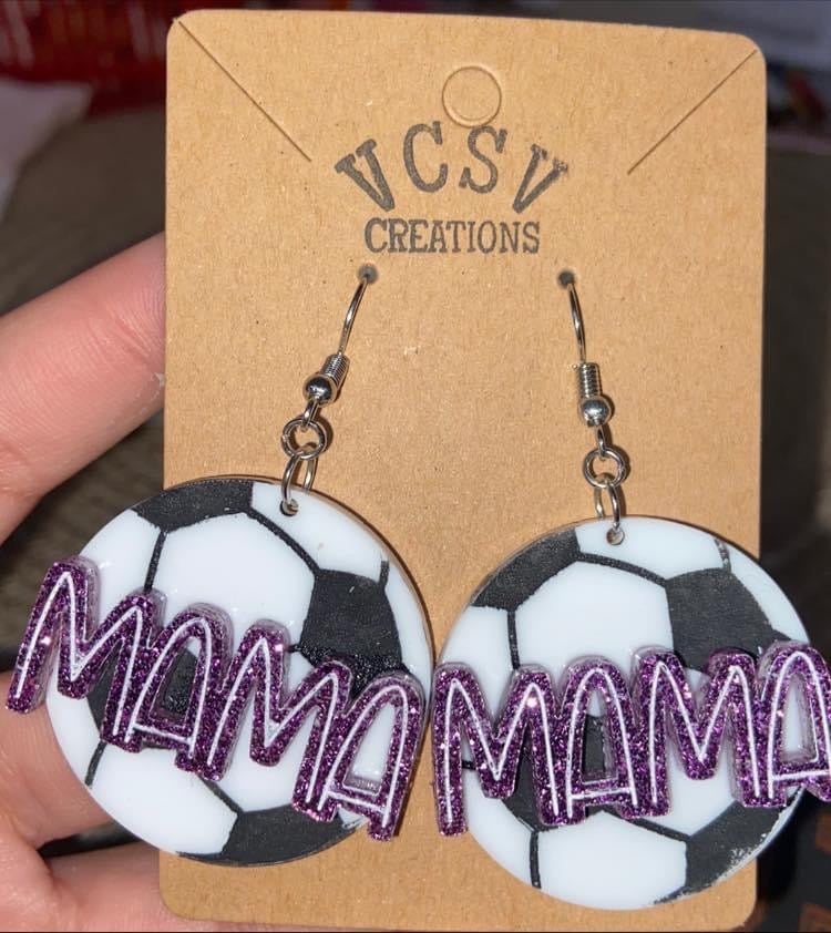 Soccer MAMA Earrings