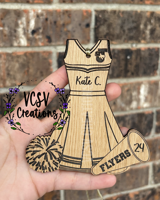 Cheer Uniform Ornament