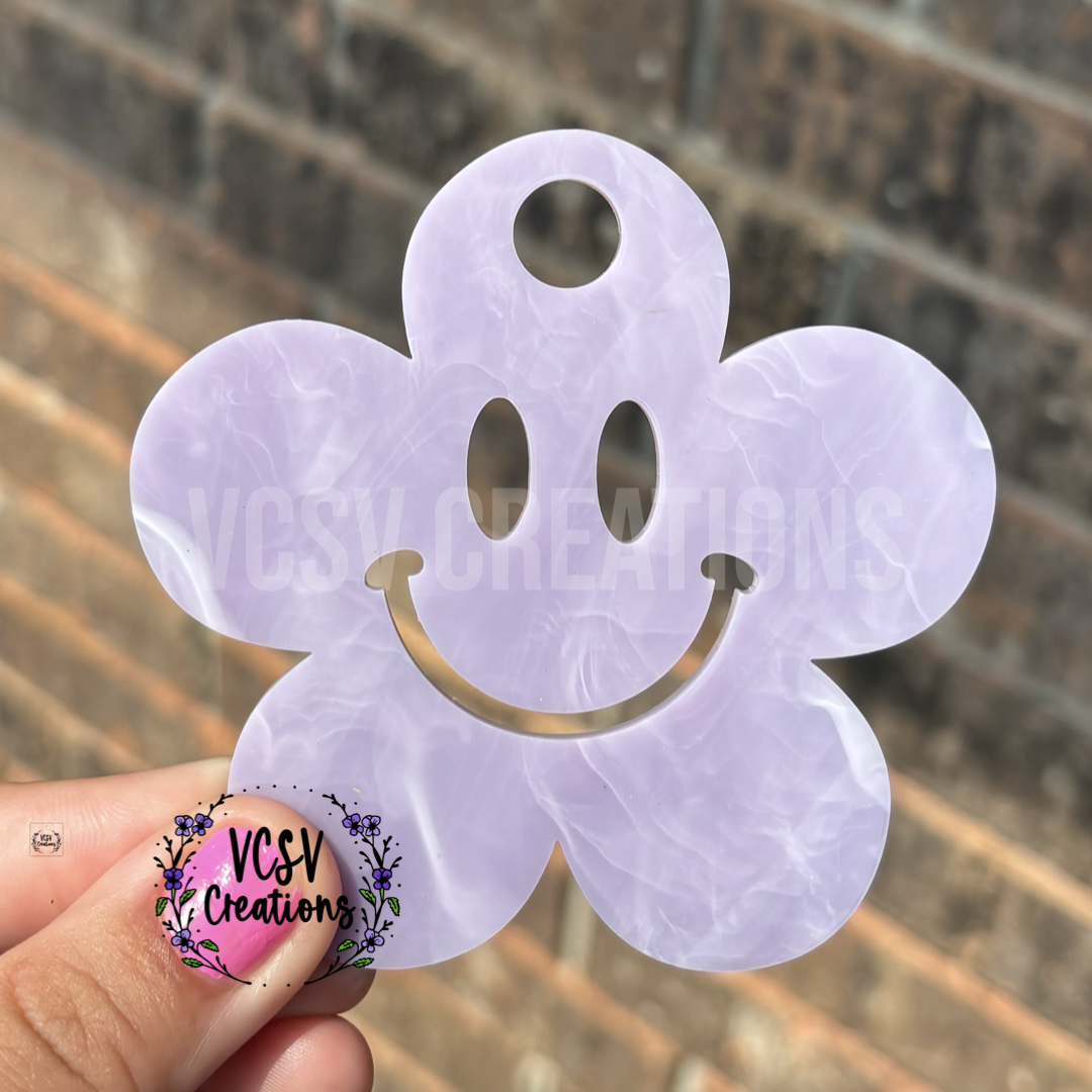 Smiley Flower Topper