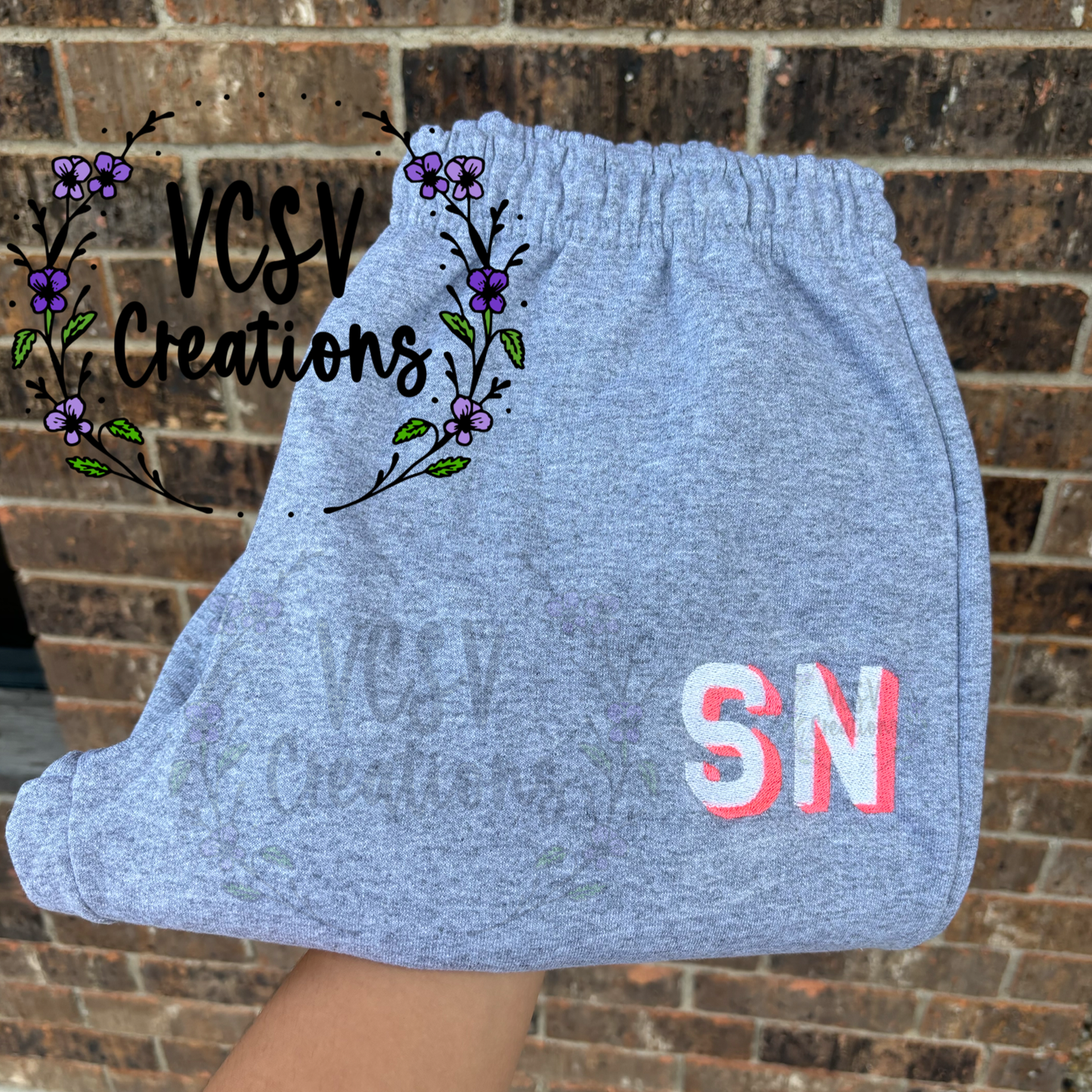 Monogram Sweat Pants (unisex)