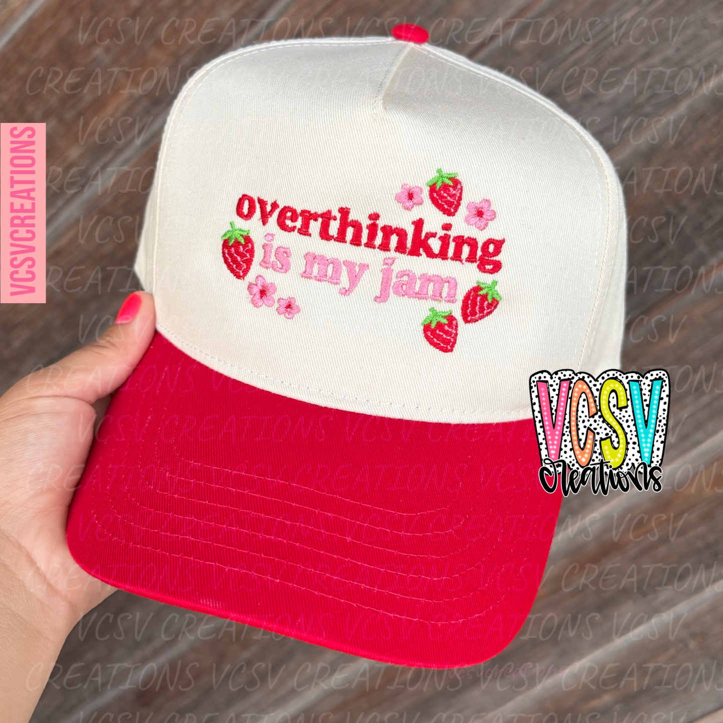 Overthinking 🍓 hat