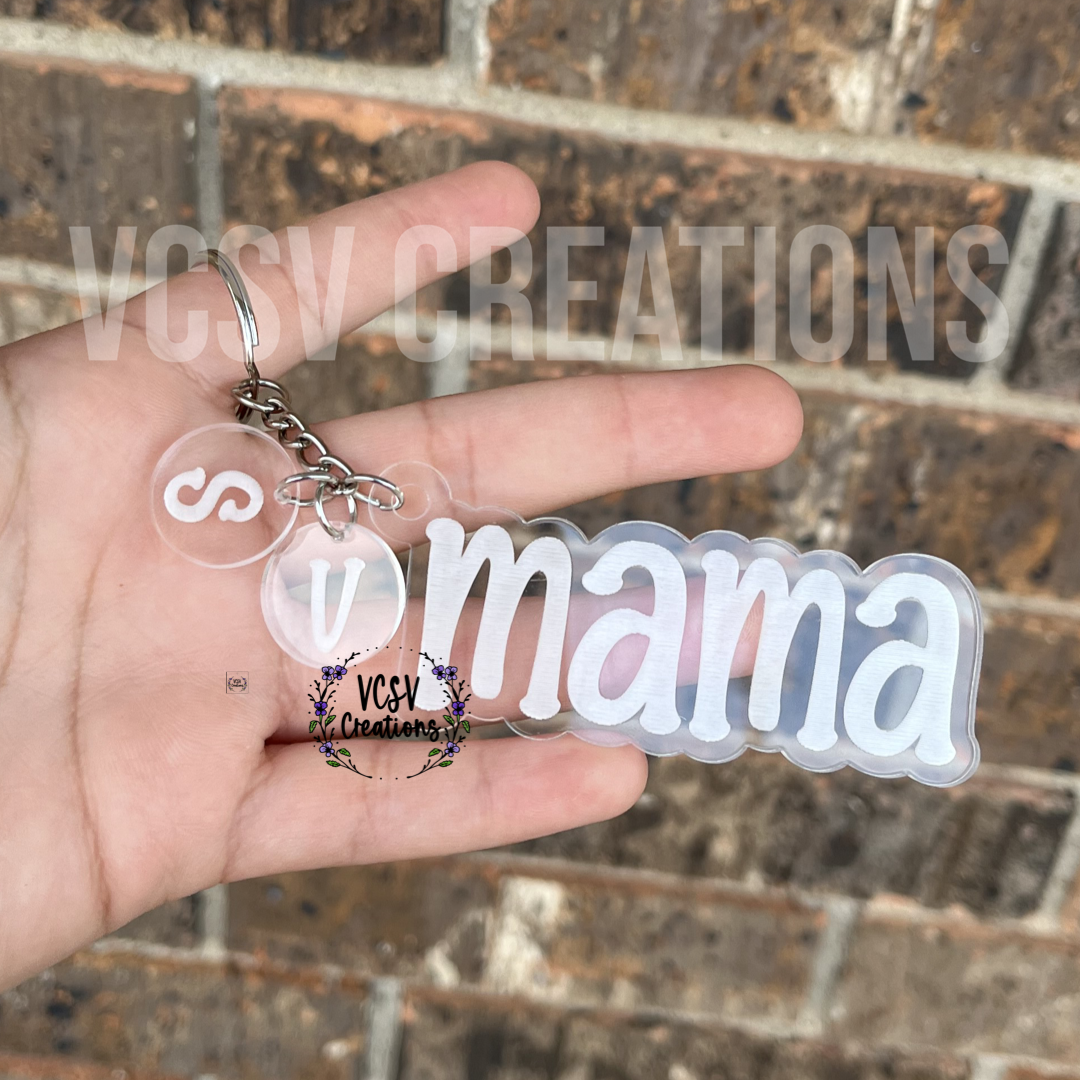 Keychain + Initials