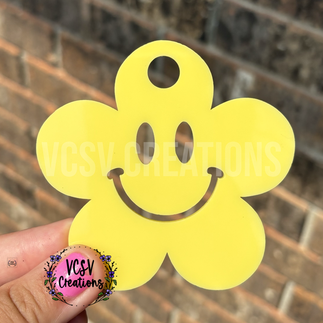 Smiley Flower Topper