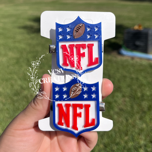 NFL Hair clip