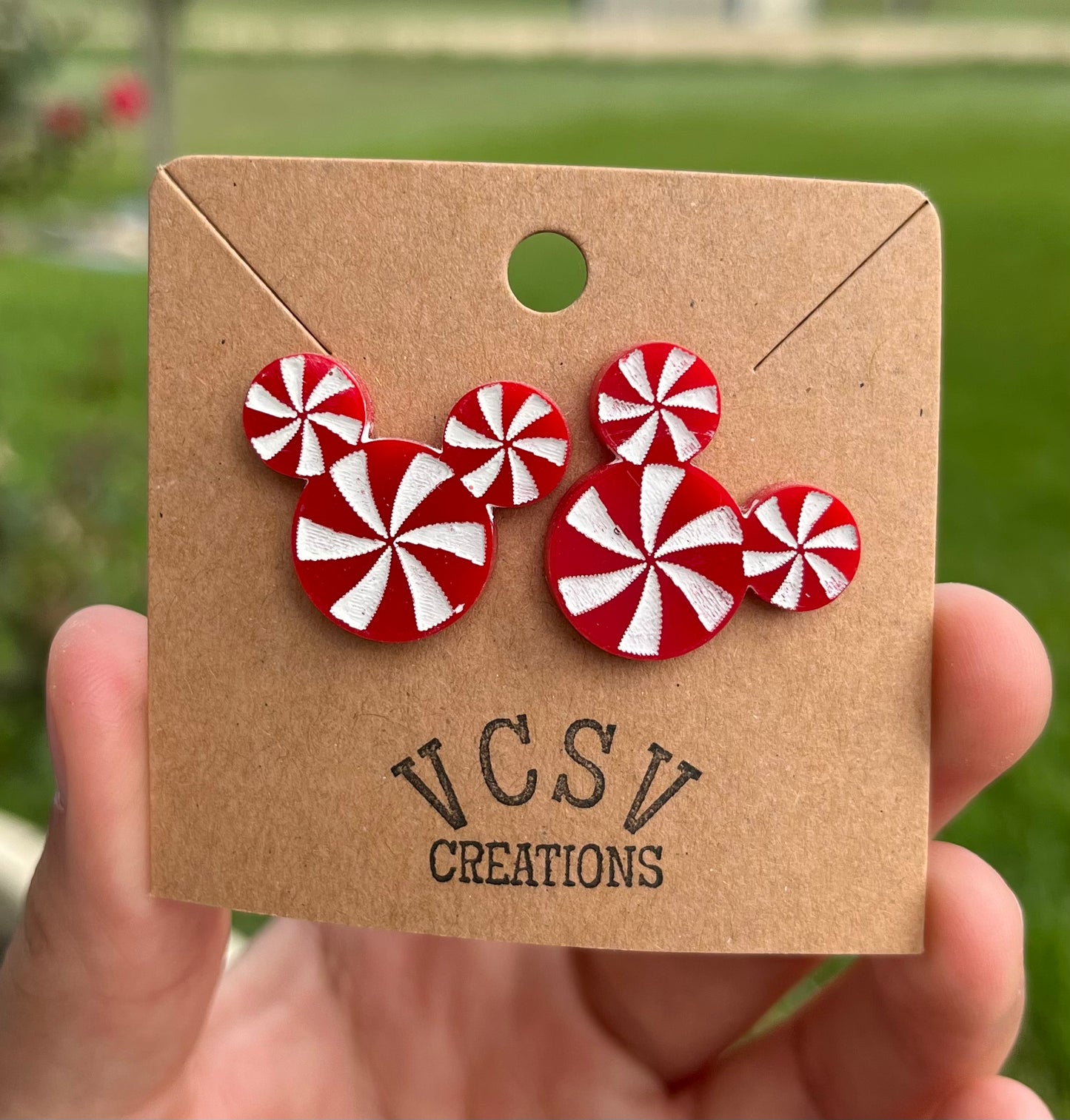 Mouse peppermint studs