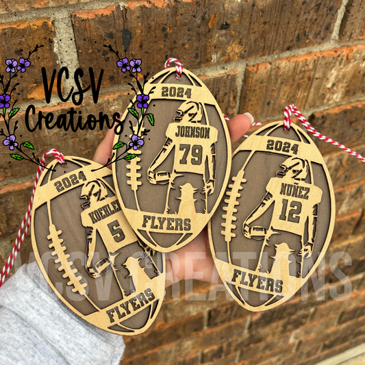 Football Ornament