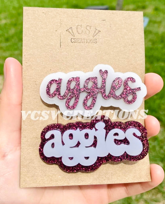 Aggies Clip set