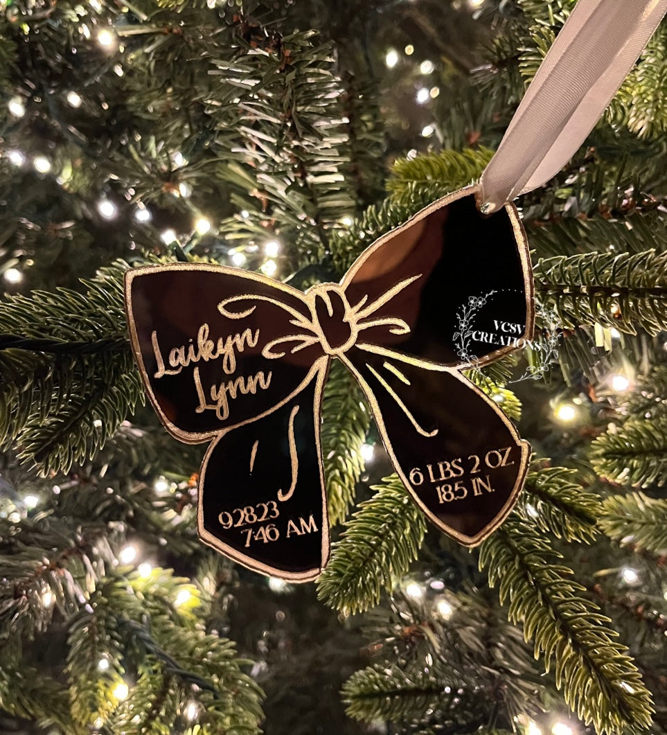 Keepsake Bow Ornament