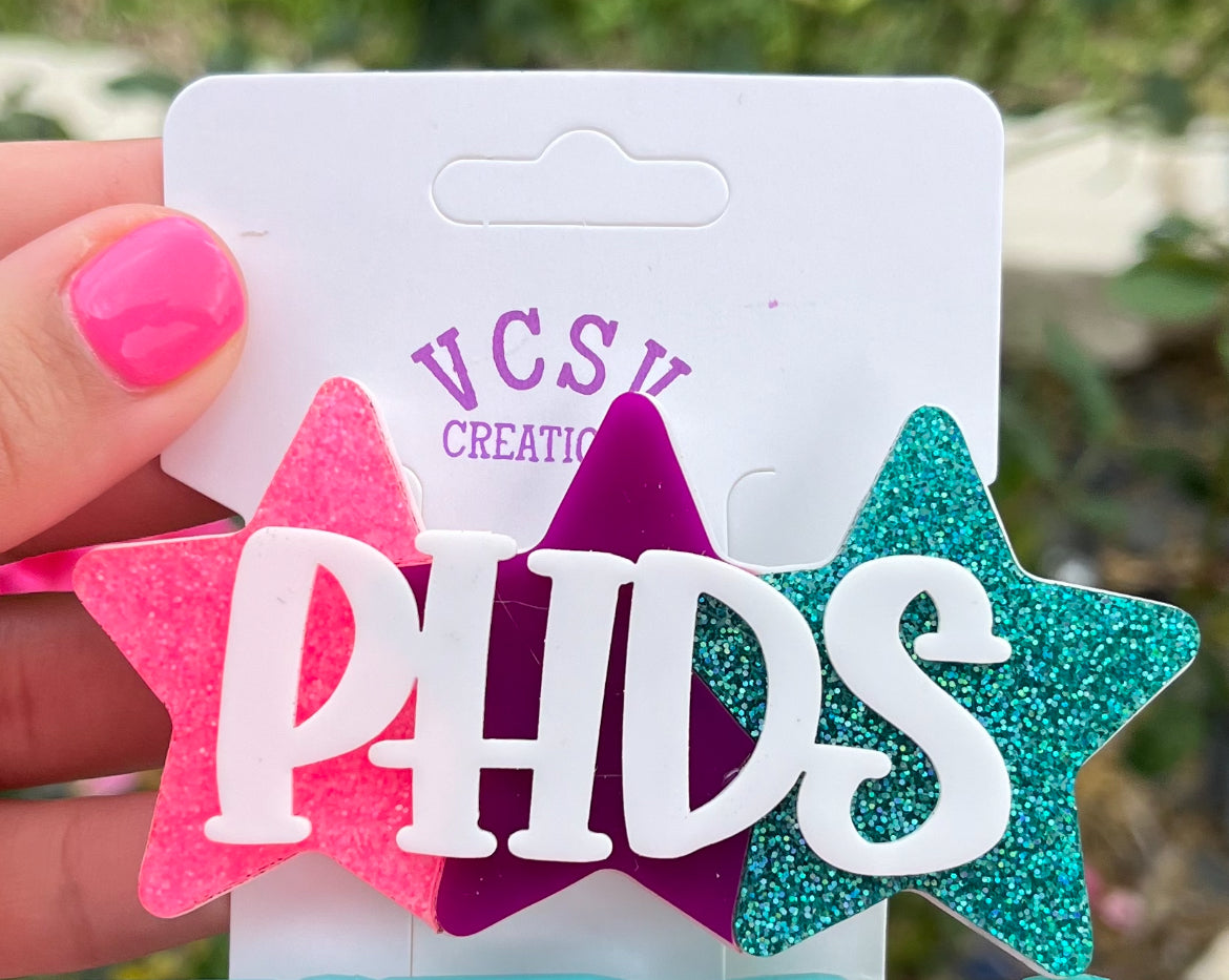 PHDS star Hair Clip