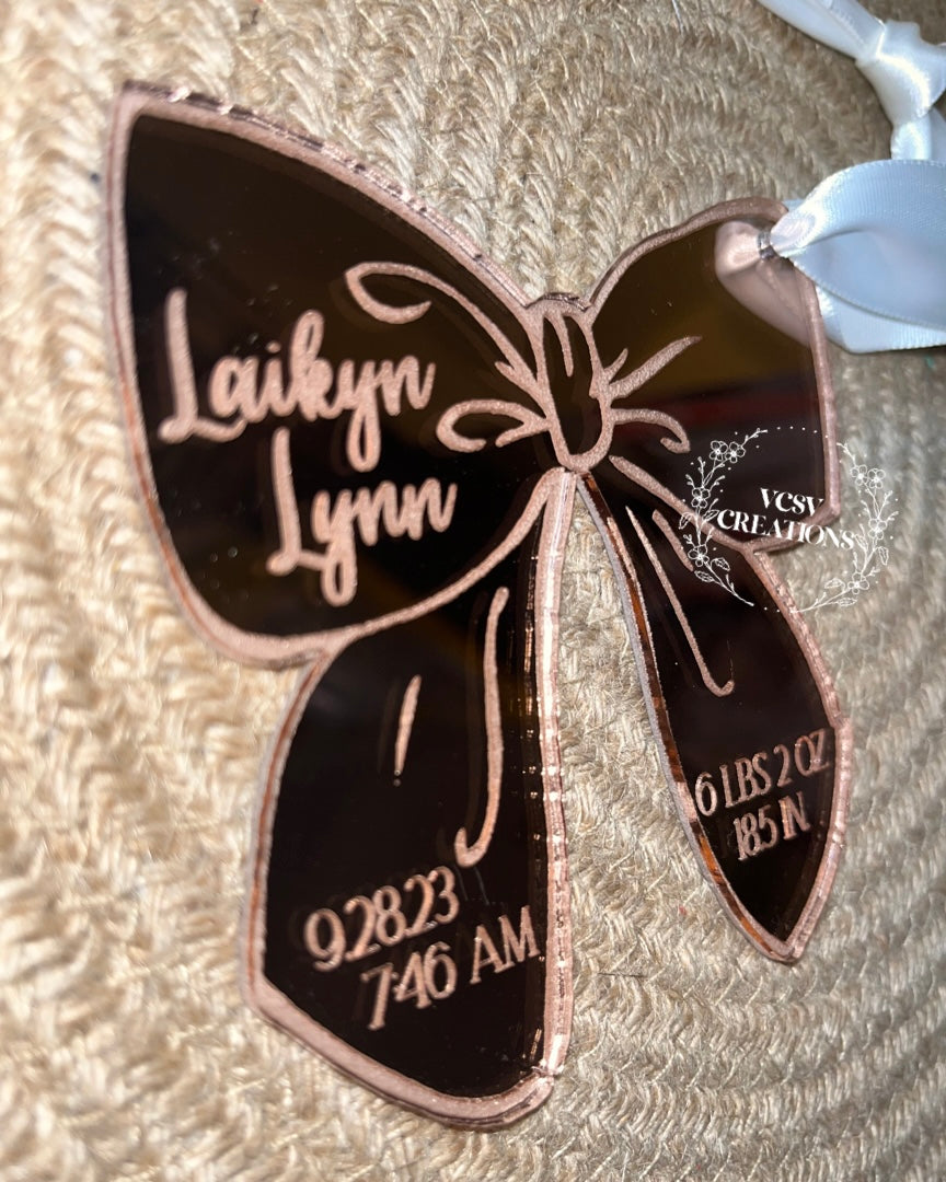 Keepsake Bow Ornament