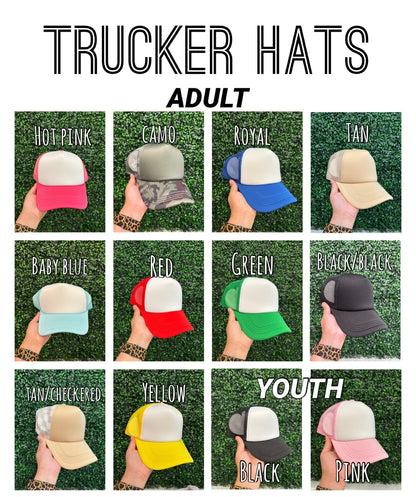 CUSTOM TRUCKER HAT