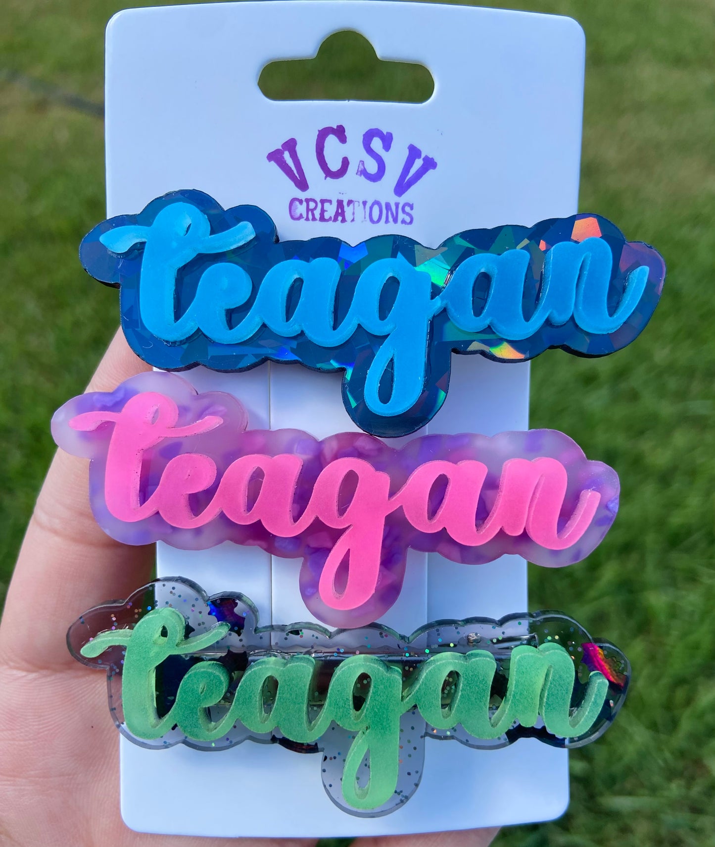 Glow in the dark set (one name per set)