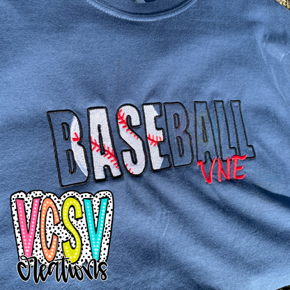 Sport Filled Embroidery