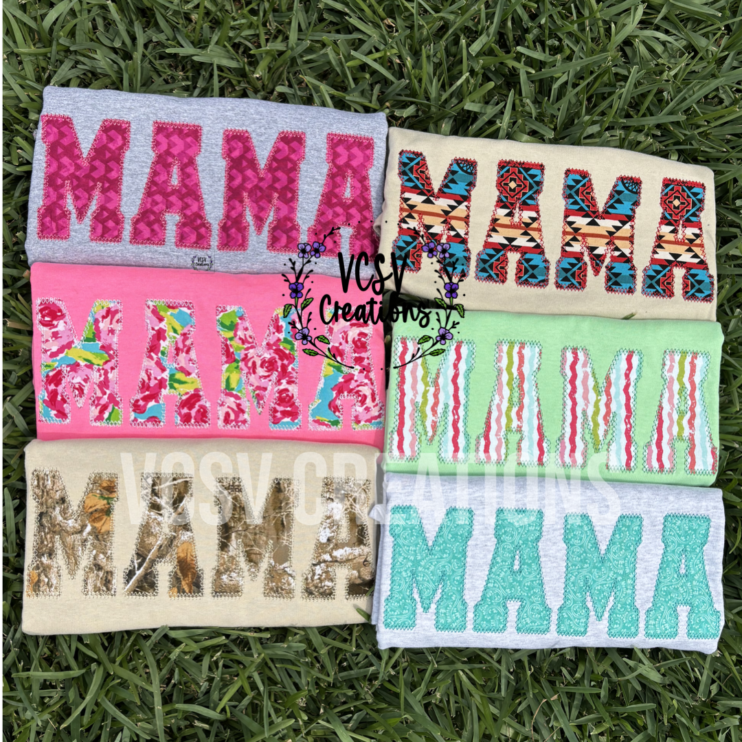 Mama appliqué