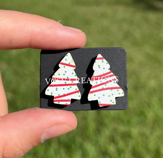 Christmas cake studs