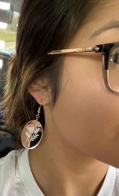 Birth Flower Earrings